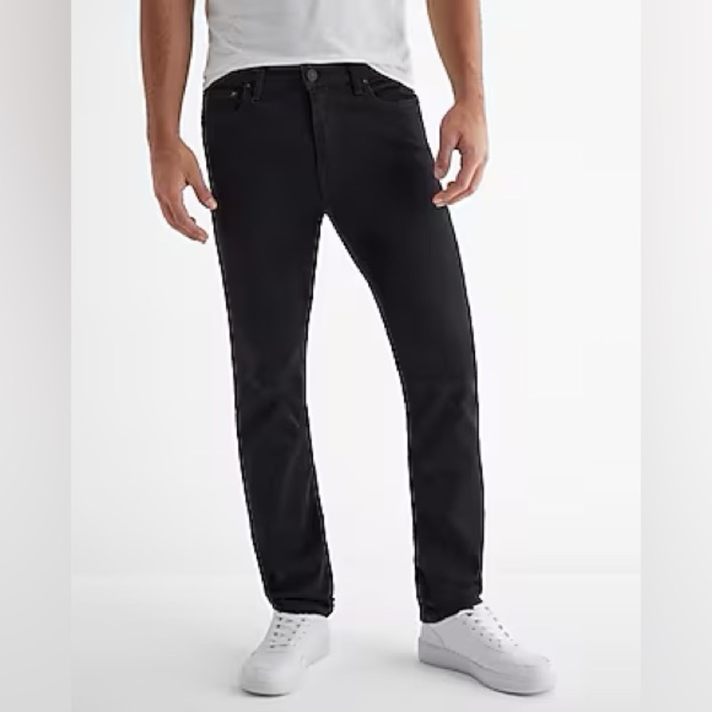 Slim Black Hyper Stretch Jeans